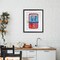Stupell Industries Silly Sardines Red Tin Framed Print Under Glass, design by Courtney Prahl